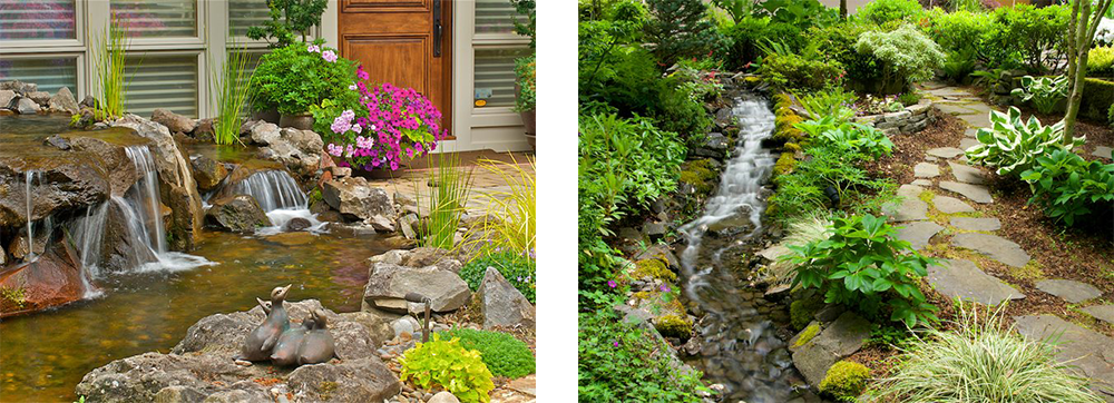 water features by natural landscape creations